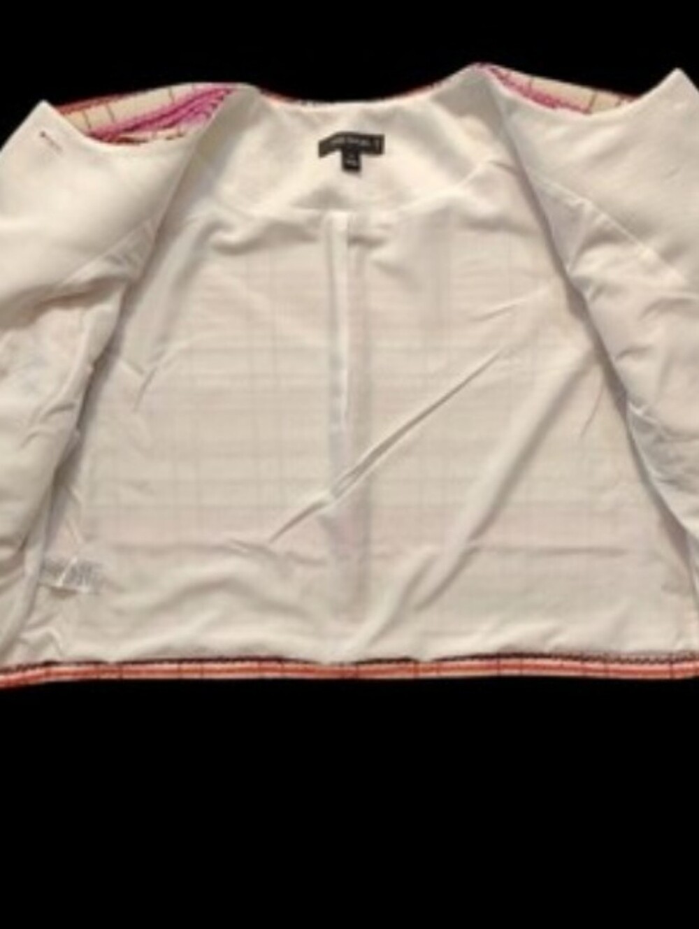 Ann Taylor Tweed Crew Neck Jacket. Size 14 - Picture 14 of 14